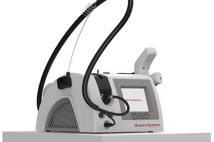 Hệ thống laser quanta 585 Doctor Acnes