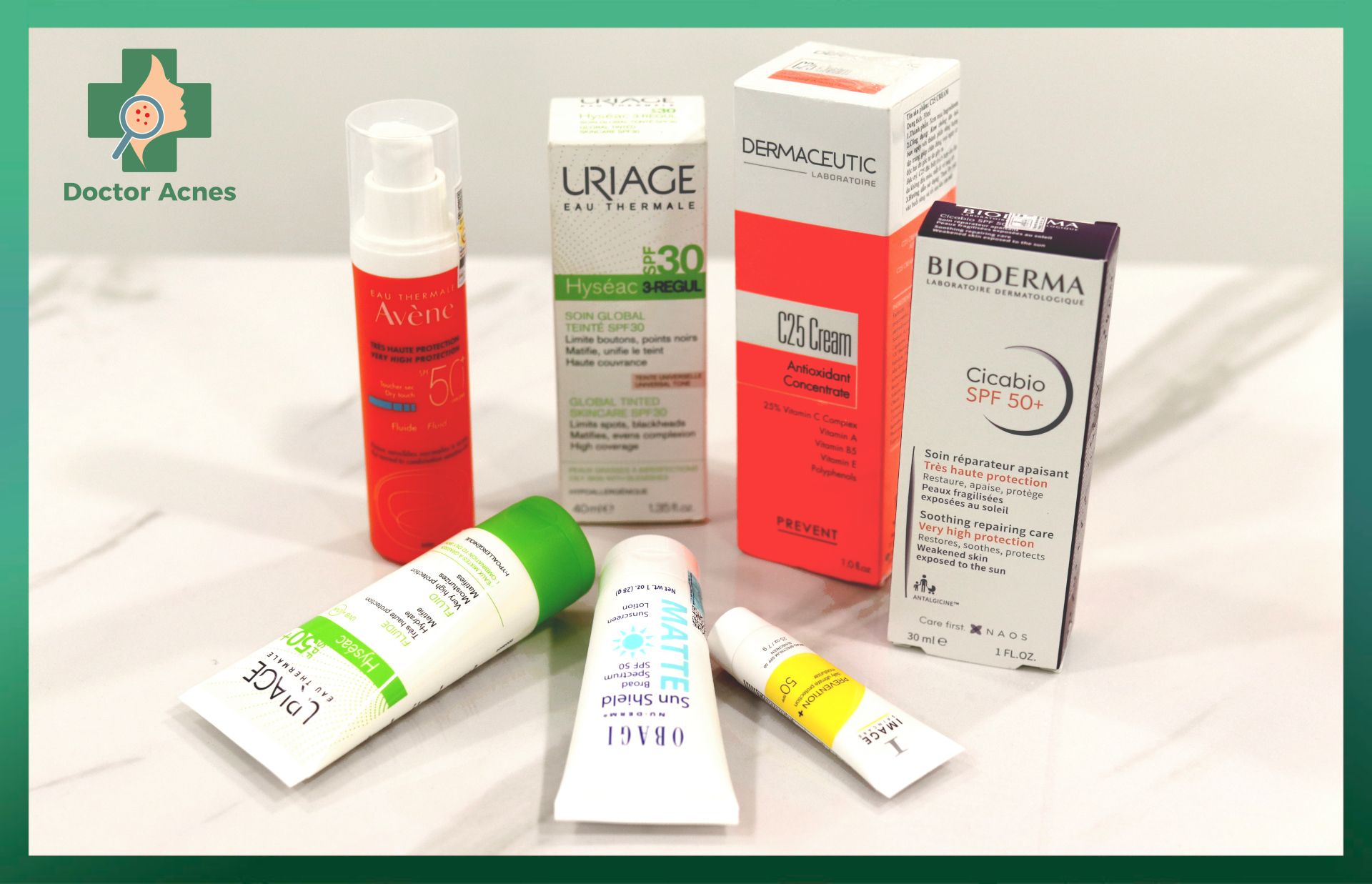Kem chống nắng tại Doctor Acnes
