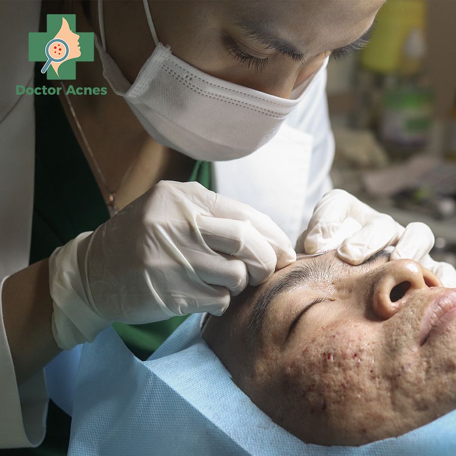 Bóc tách đáy sẹo PK Doctor Acnes