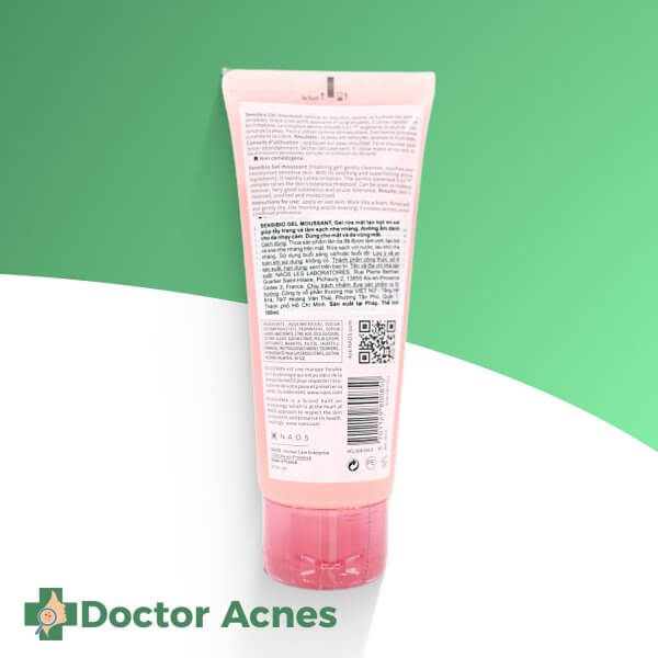 Gel Rửa Mặt Tạo Bọt Cho Da Nhạy Cảm Bioderma Sensibio Gel Moussant 100ml (2)