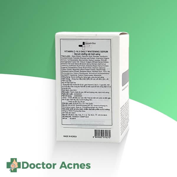 Serum Dưỡng Sáng Da Goodndoc Vitamin C 16.5 Daily Whitening Serum 30ml (2)