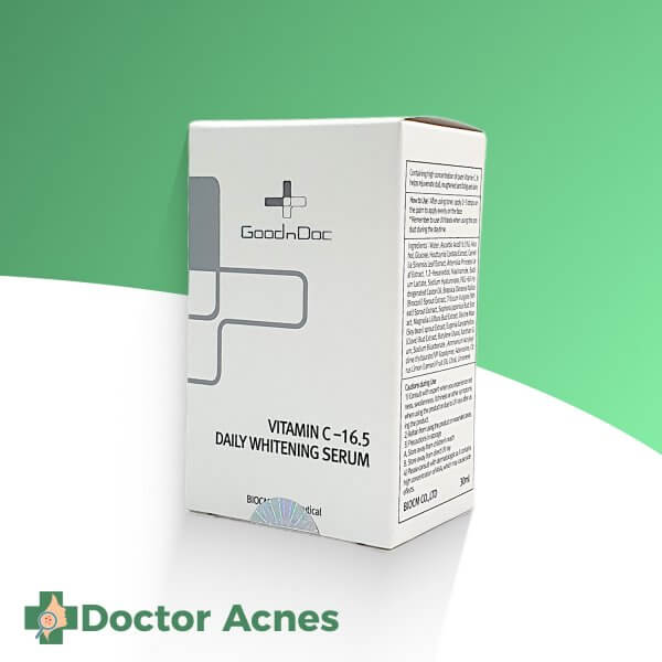 Serum Dưỡng Sáng Da Goodndoc Vitamin C 16.5 Daily Whitening Serum 30ml