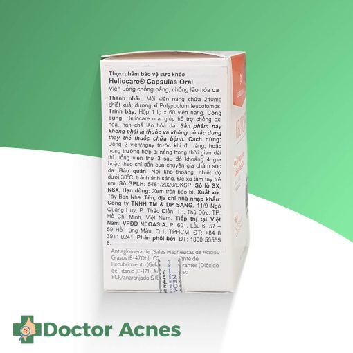 HELIOCARE - VIÊN UỐNG CHỐNG NẮNG - Doctor Acnes (2)