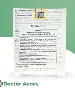 dermedic hydrain mặt sau