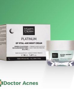 Kem dưỡng Retinol cao cấp giúp phục hồi, trẻ hóa da và hỗ trợ điều trị mụn - MartiDerm Platinum GF Vital Age Night Cream 50ml