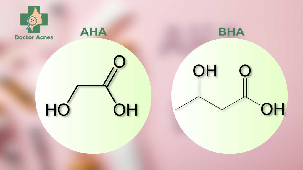 Cách trị mụn bằng aha và bha tại nhà đúng cách