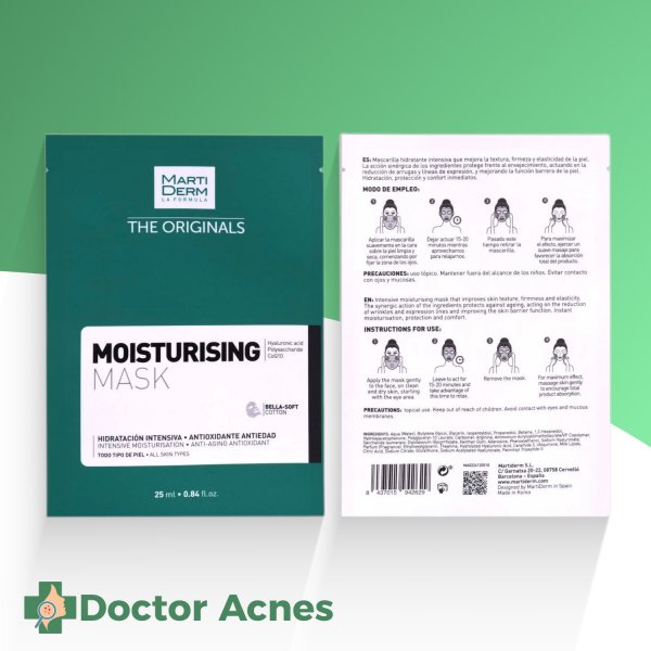 Mặt nạ dưỡng ẩm sáng da - MartiDerm The Originals Moisturising