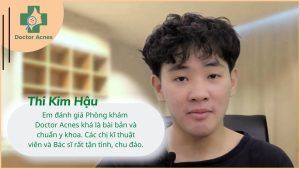 Thumb Thi Kim Hậu chia sẻ - Doctor Acnes