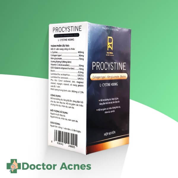 Viên Uống Dưỡng Ẩm, Ngừa Mụn Sáng Da Procystine 1
