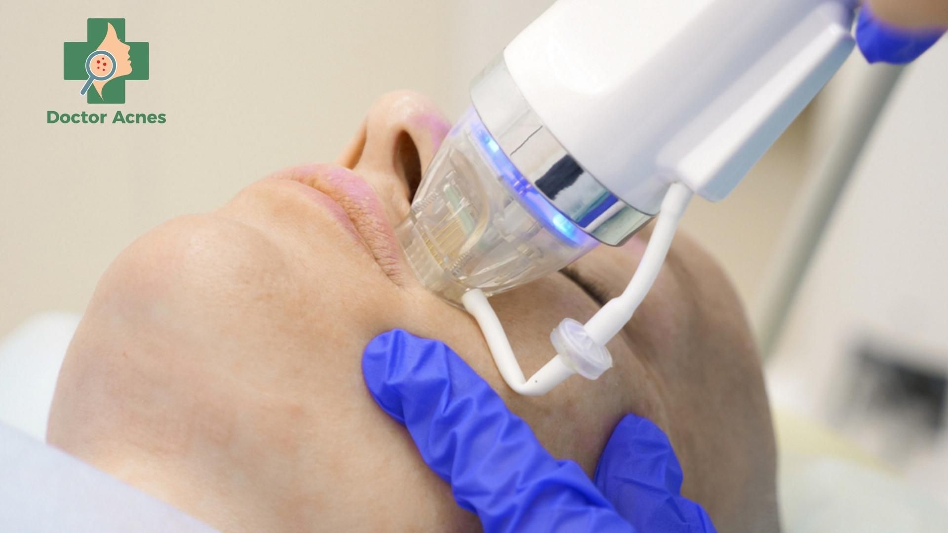 Laser trong điều trị sẹo rỗ - Doctor Acnes