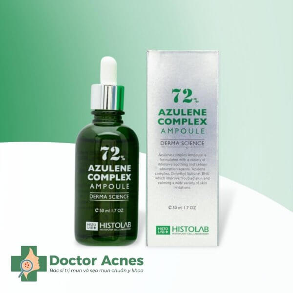 Tinh Chất Trị Mụn, Kháng Viêm Histolab 72% Azulene Complex Ampoule Derma Science - Doctor Acnes
