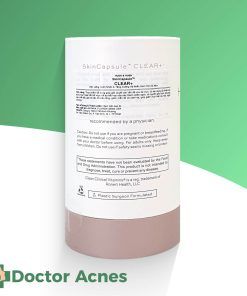 Hush & Hush SkinCapsule Clear+ - Viên Uống Giảm Nhờn và Tăng Cường Hệ Miễn Dịch Cho Da Mụn - Doctor Acnes