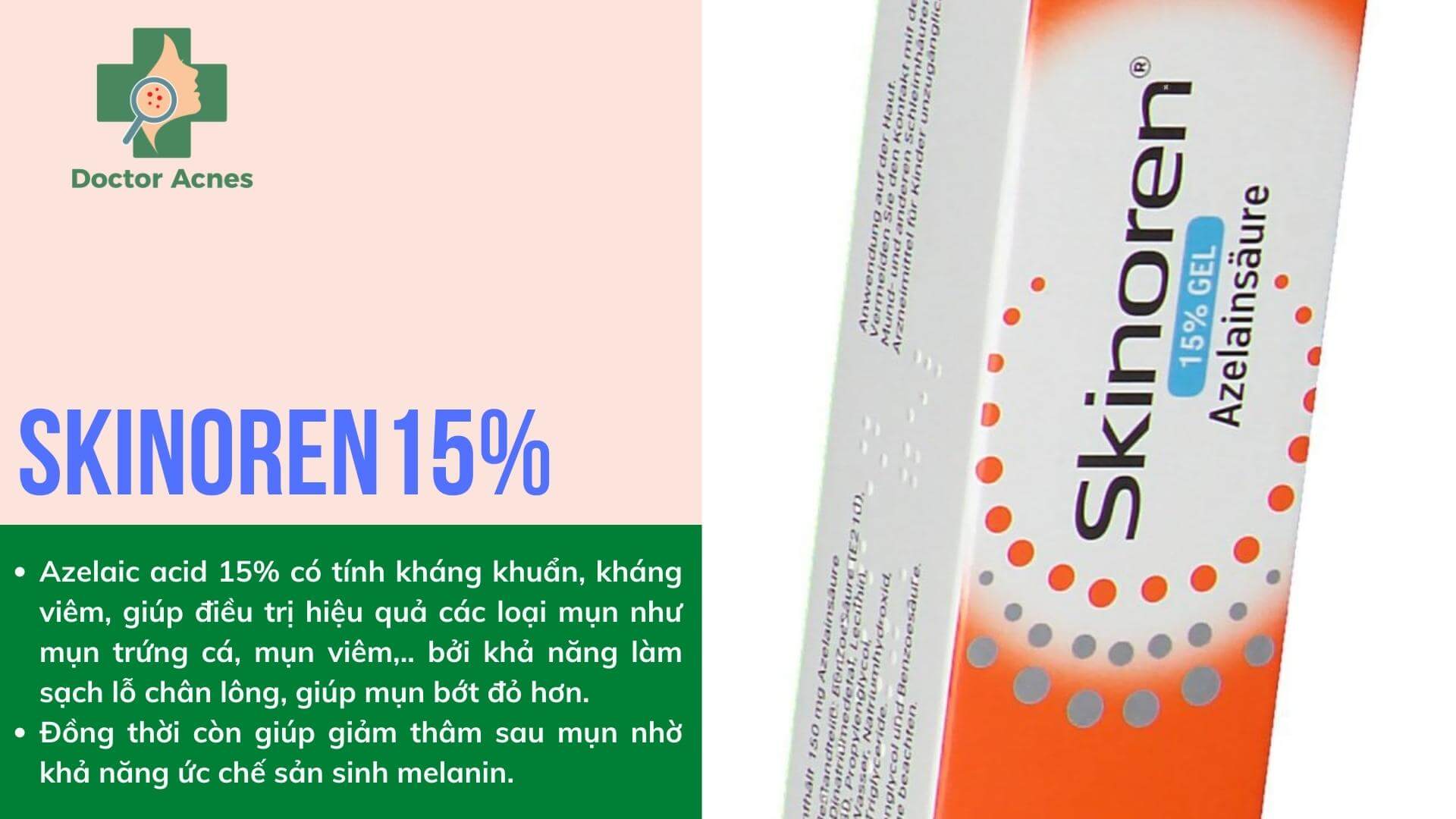 Skinoren gel 15% - Doctor Acnes