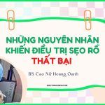 5 nguyên nhân khiến việc điều trị sẹo rỗ thất bại