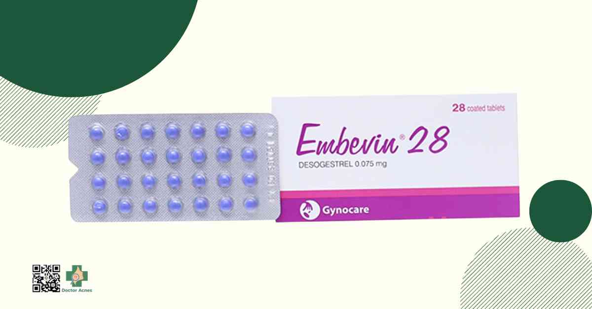 Thuốc tránh thai Embevin 28