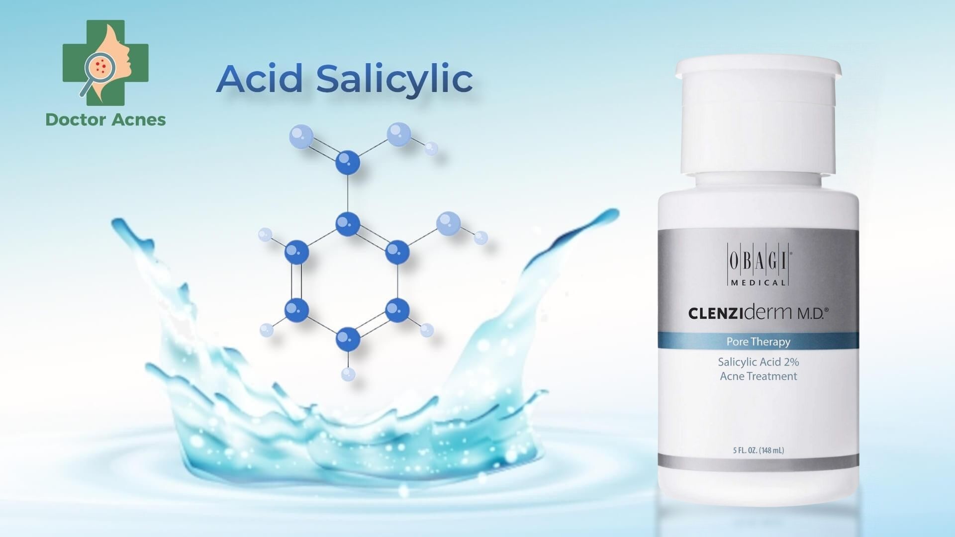 Salicylic acid (hay SA, BHA) - Doctor Acnes