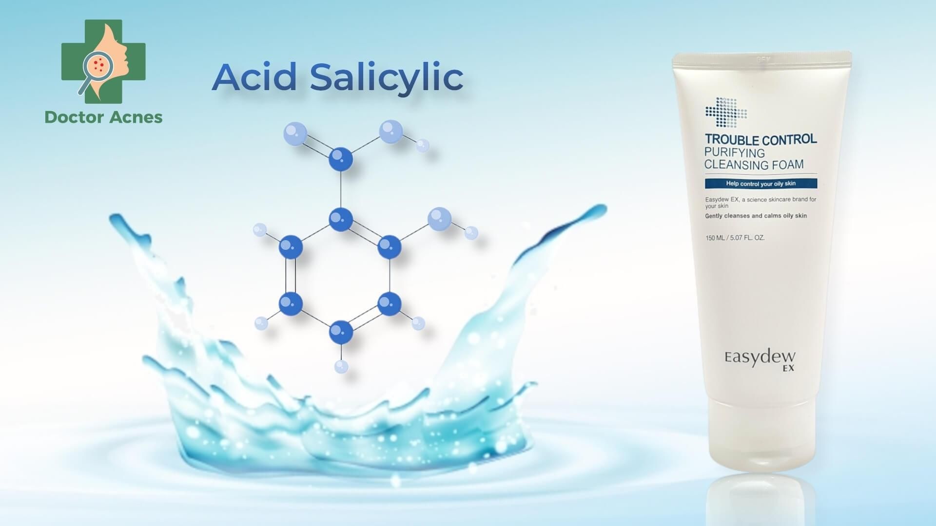 Salicylic acid (hay SA, BHA) - Doctor Acnes