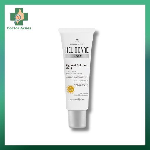 Gel Chống Nắng Heliocare 360° Pigment Solution Fluid SPF 50- ms
