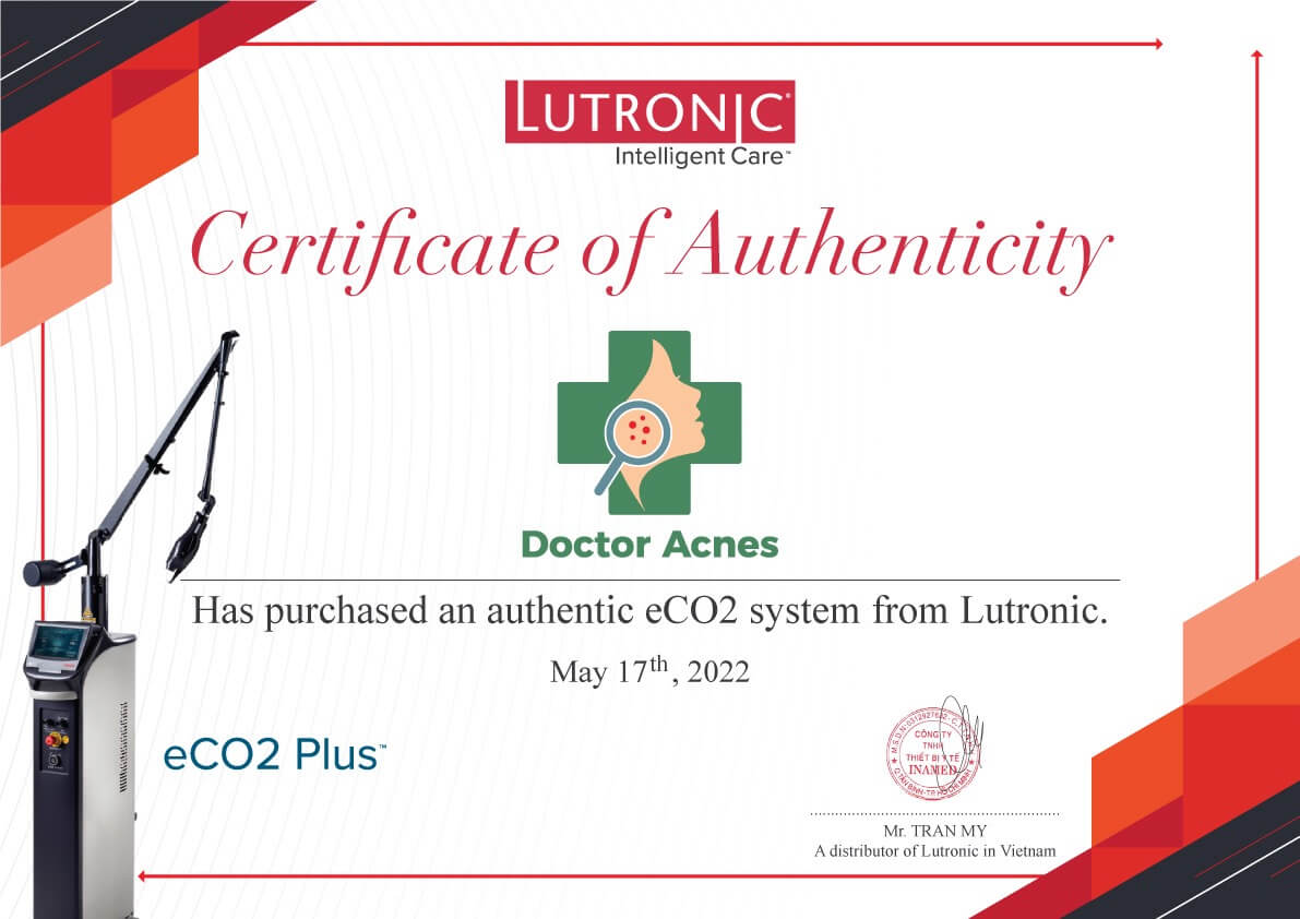 Laser Lutronic Authenticity Doctor Acnes