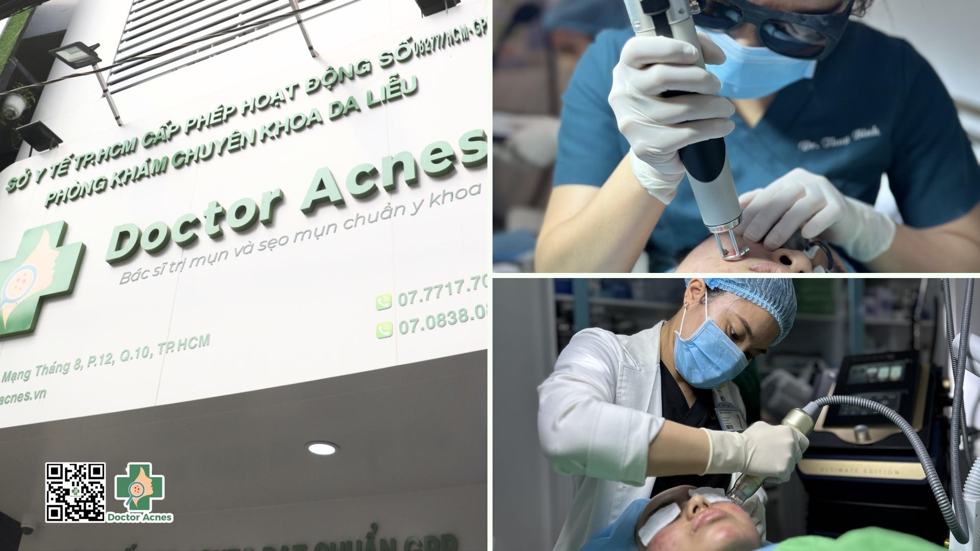 Phòng khám Da liễu Doctor Acnes – Bác sĩ trị mụn và sẹo mụn chuẩn y khoa