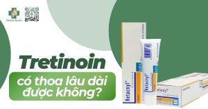 tretinoin thoa lâu dài được không