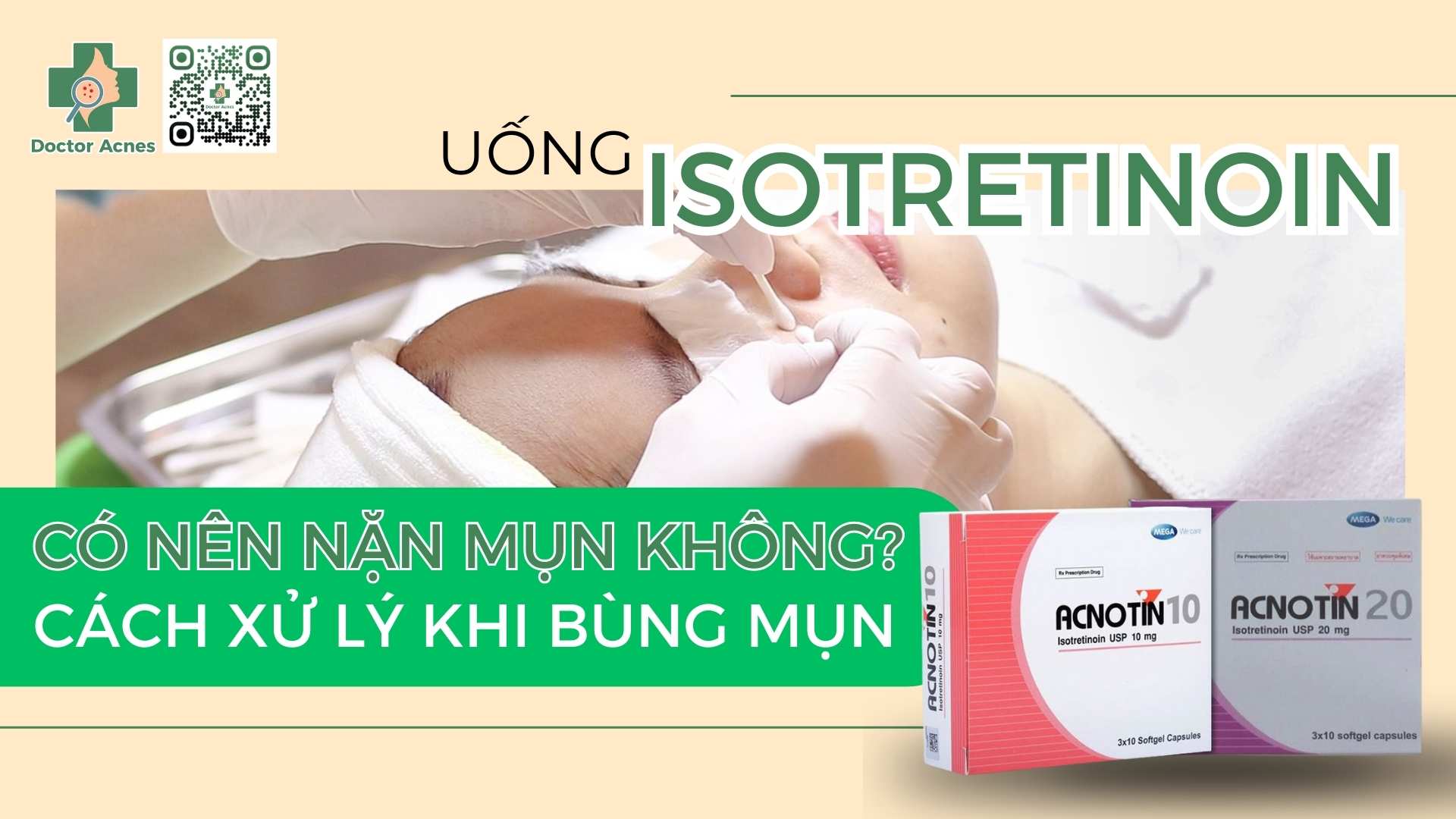 4. Cách chăm sóc da khi sử dụng Isotretinoin