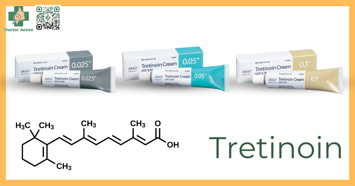 tretinoin điều trị mụn