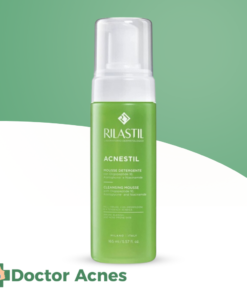 Bọt rửa mặt dành cho da dầu mụn Rilastil Acnestil Cleansing Mousse 165ml (2)