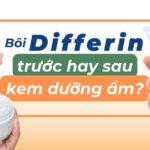 Bôi Differin trước hay sau kem dưỡng ẩm?
