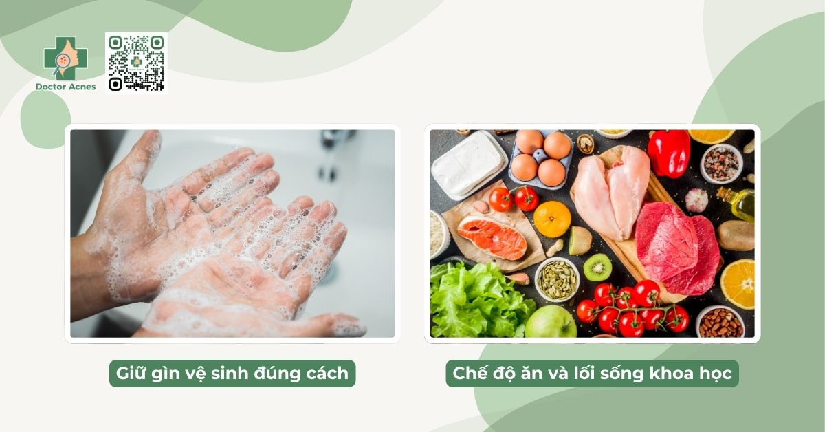 phòng ngừa mụn nhọt ở lưng