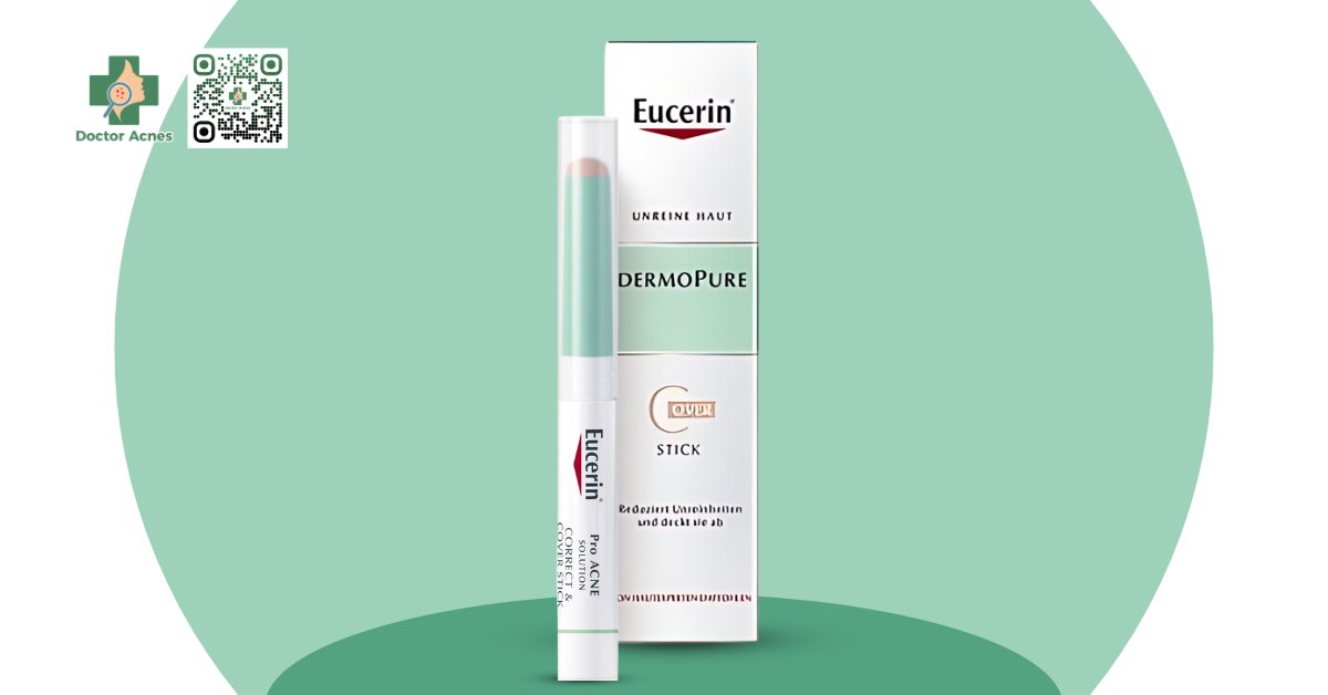 bút che khuyết điểm eucerin concealer dermopure cover stick