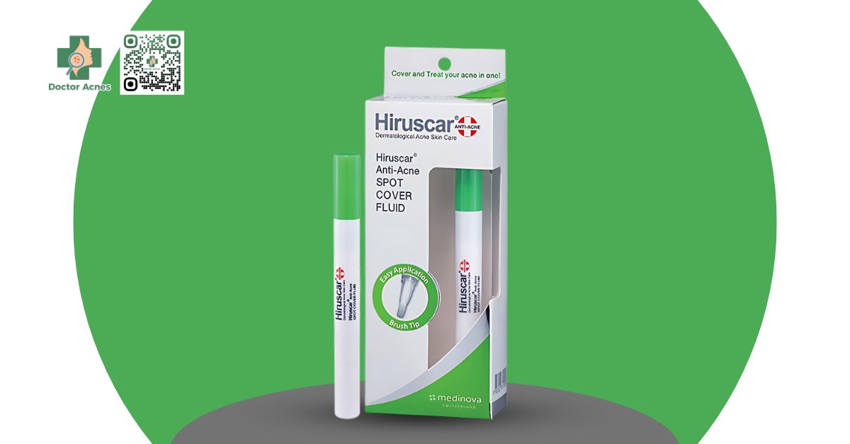 hiruscar anti acne spot cover fluid