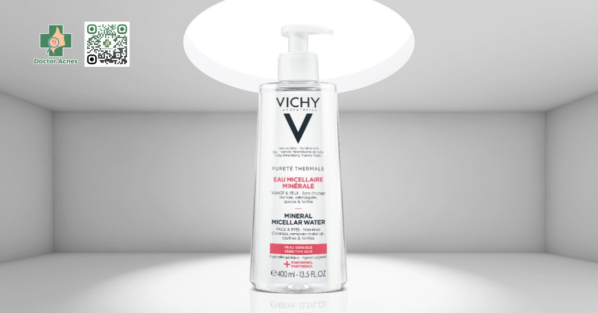 nước tẩy trang vichy pureté thermale mineral micellar water