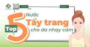 nước tẩy trang cho da nhạy cảm