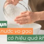 Trị mụn bằng nước vo gạo có hiệu quả không?