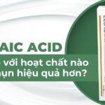 Azelaic acid kết hợp với hoạt chất nào để trị mụn hiệu quả hơn?