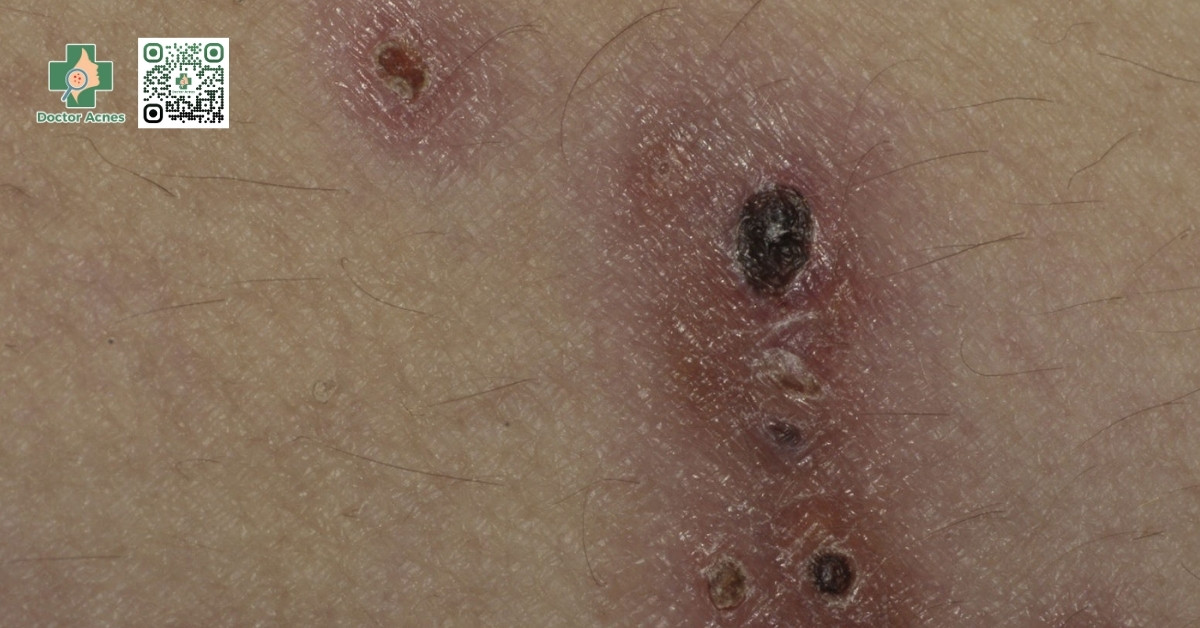 mụn do nhiễm mycobacteria chelonae