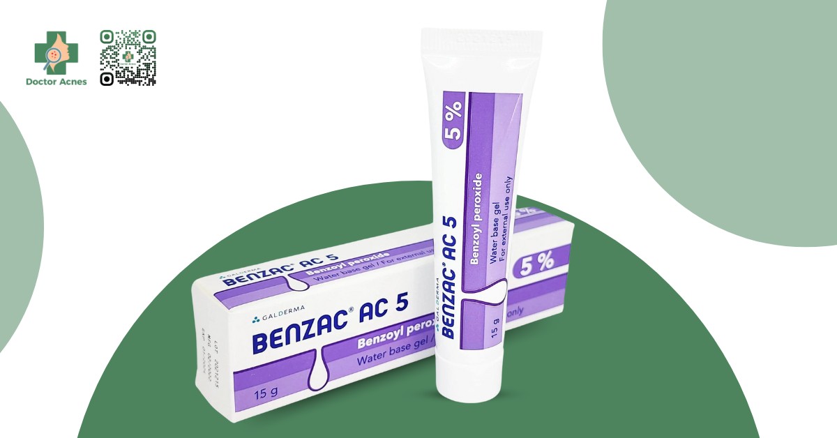 benzoyl peroxide trị mụn