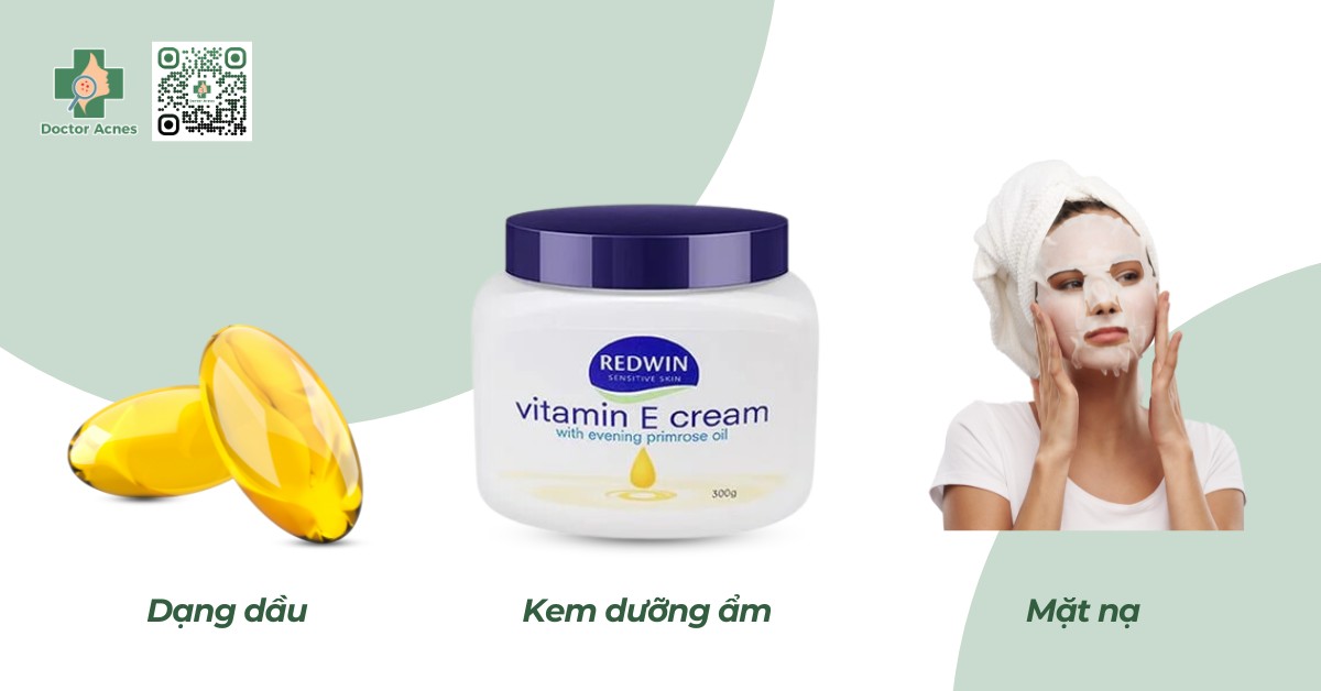 dạng bôi vitamin e