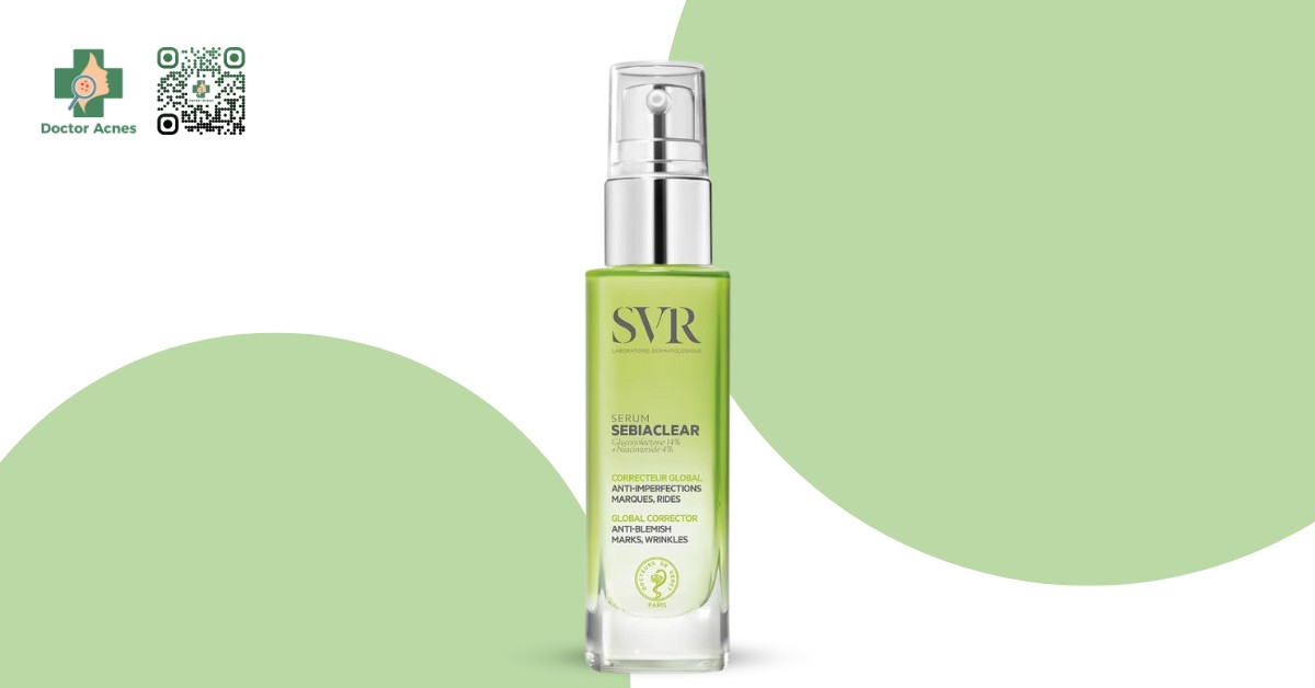 serum trị mụn svr sebiaclear