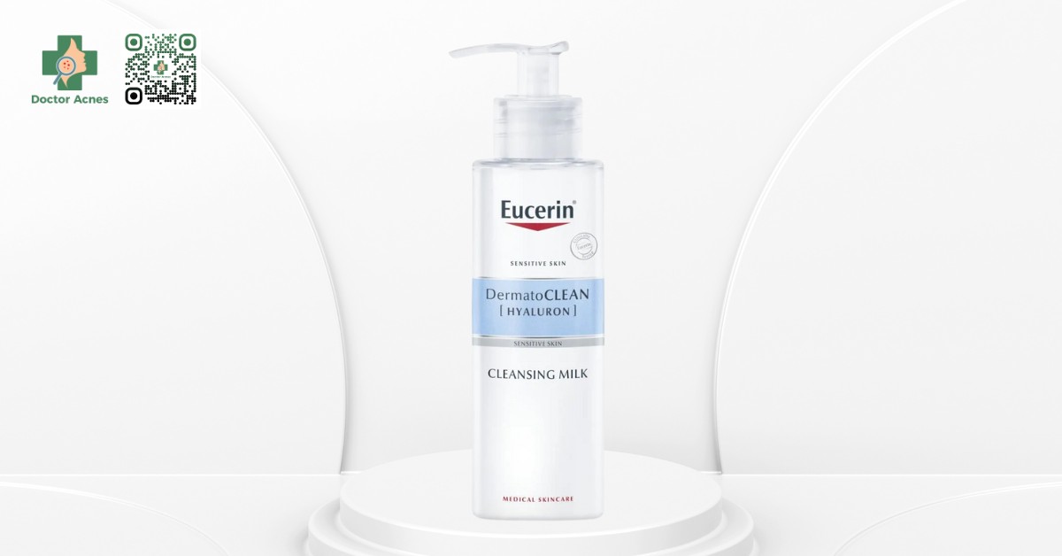 sữa rửa mặt eucerin