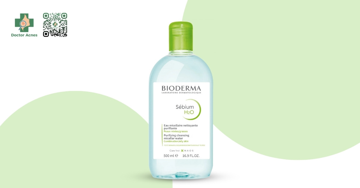 tẩy trang bioderma sebium