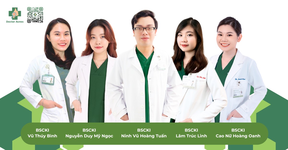 đội ngũ bác sĩ doctor acnes