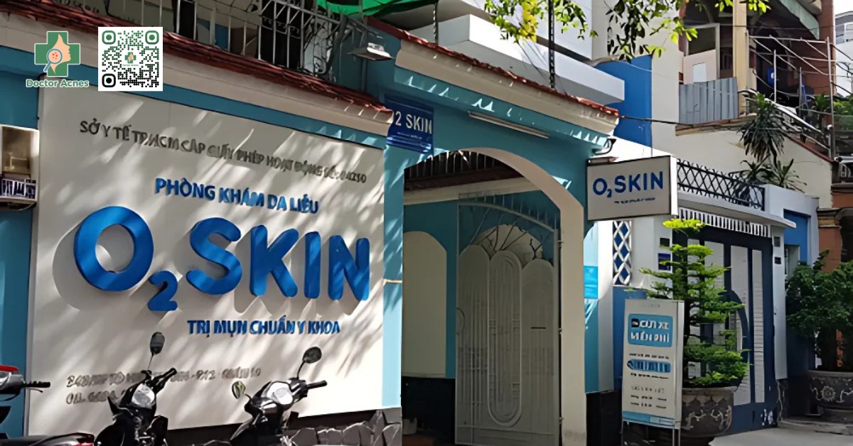 phòng khám da liễu o2 skin