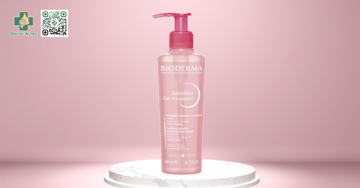 sữa rửa mặt bioderma