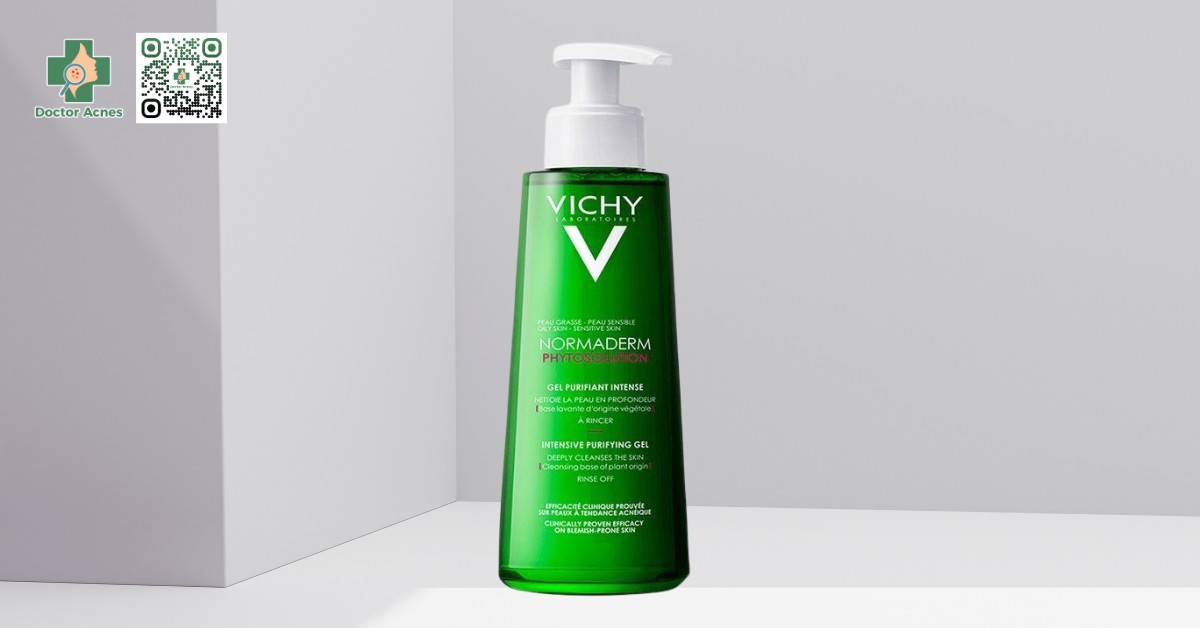 sữa rửa mặt vichy