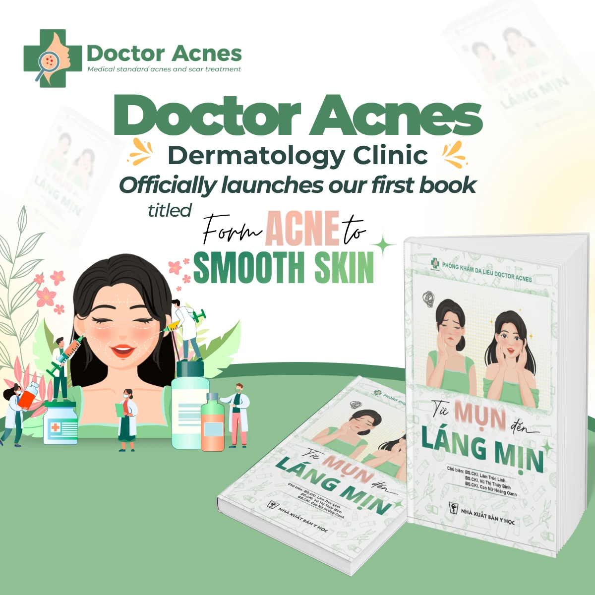 Newbook Doctor Acnes From Acne to Smooth Skin Banner m