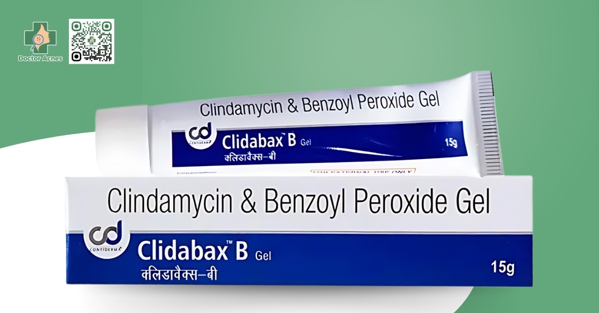 clidabax b gel trị mụn