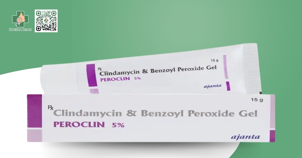 gel trị mụn peroclin 5%