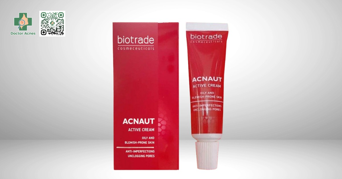 trị mụn biotrade acnaut active